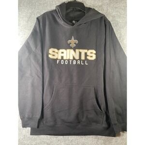 Youth NFL Team‎ New Orleans Saints black hoodie 14/16